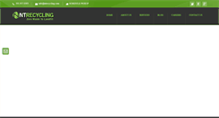 Desktop Screenshot of ntrecycling.com